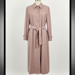 London Fog Trench Coat Women's Size 16 vintage
